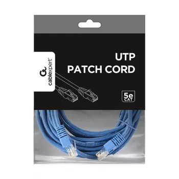 GEMBIRD Καλώδιο Patch - Cat 5e - UTP - 5 m - μπλε