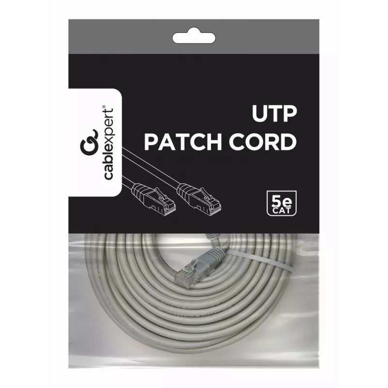 GEMBIRD Καλώδιο Patch – Cat 5e – UTP – 15 m – γκρι