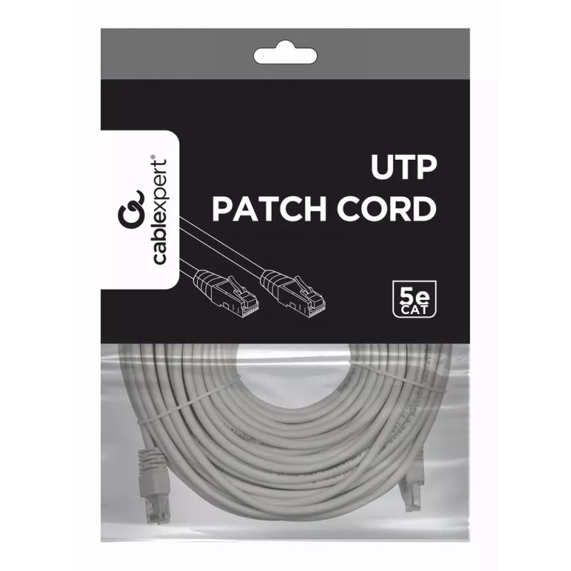 GEMBIRD Καλώδιο Patch - Cat 5e - UTP - 30 m - Γκρι