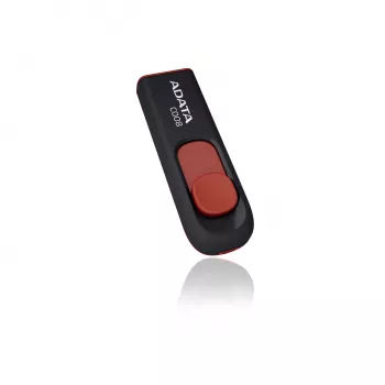 ADATA C008 USB stick 16 GB USB Type-A 2.0 μαύρο, κόκκινο