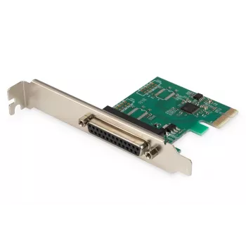 DIGITUS κάρτα επέκτασης Parallel I/O, 1 θύρας, PCIe 1x DB25 θηλυκό