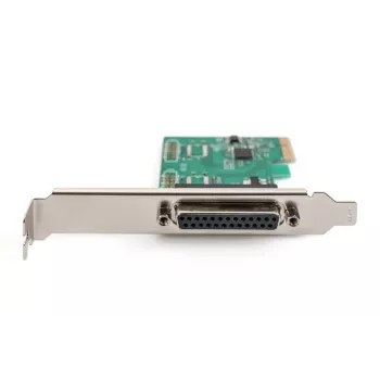 DIGITUS κάρτα επέκτασης Parallel I/O, 1 θύρας, PCIe 1x DB25 θηλυκό