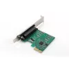 DIGITUS κάρτα επέκτασης Parallel I/O, 1 θύρας, PCIe 1x DB25 θηλυκό