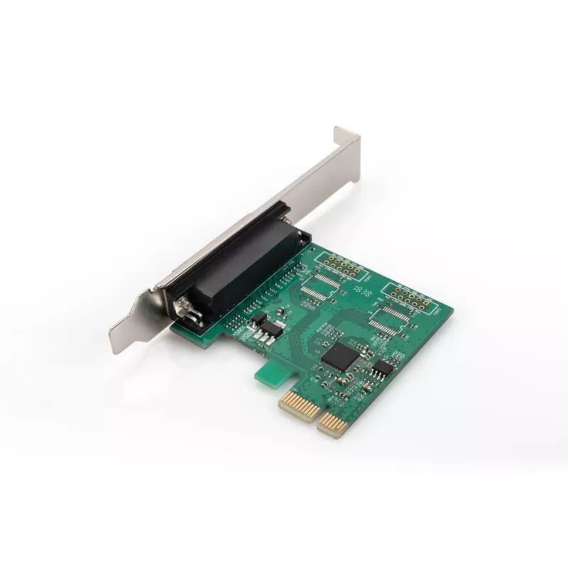 DIGITUS κάρτα επέκτασης Parallel I/O, 1 θύρας, PCIe 1x DB25 θηλυκό