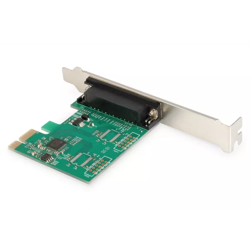 DIGITUS κάρτα επέκτασης Parallel I/O, 1 θύρας, PCIe 1x DB25 θηλυκό