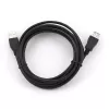 Καλώδιο επέκτασης GEMBIRD USB 2.0 Type-A σε USB Type-A (AM/AF), 1m - μαύρο