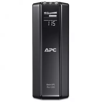 APC BR1200G-FR Power-Saving Back-UPS Pro 1200 UPS, line-interactive, 1200 VA, 720 W, 230 V, 6 πρίζες CEE 7/5, LCD, USB, 45 dB