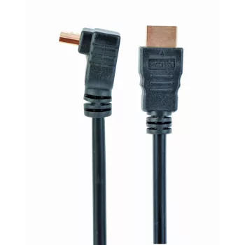 Καλώδιο GEMBIRD υψηλής ταχύτητας HDMI με Ethernet, αρσενικό με γωνία 90 μοιρών προς τα πάνω, 3 m