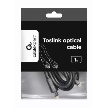 Καλώδιο ήχου Toslink Gembird CC-OPT-1M μαύρο 1m