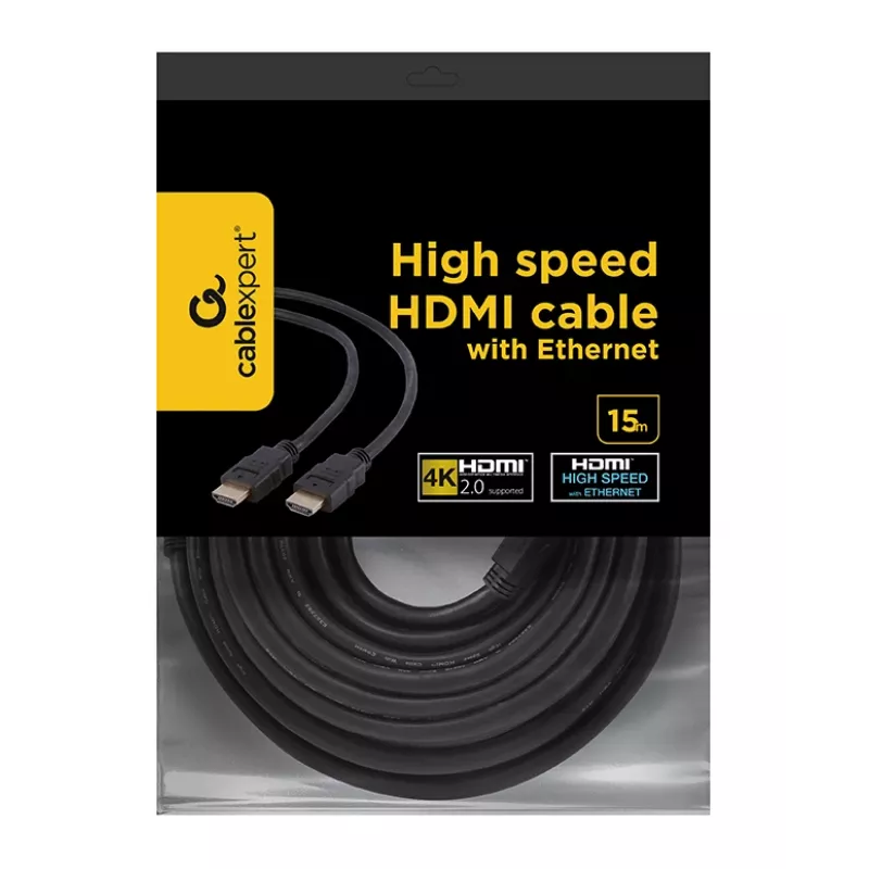 GEMBIRD καλώδιο HDMI V.1.4 αρσενικό-αρσενικό/ 15m Bulk Package (CC-HDMI4-15M)