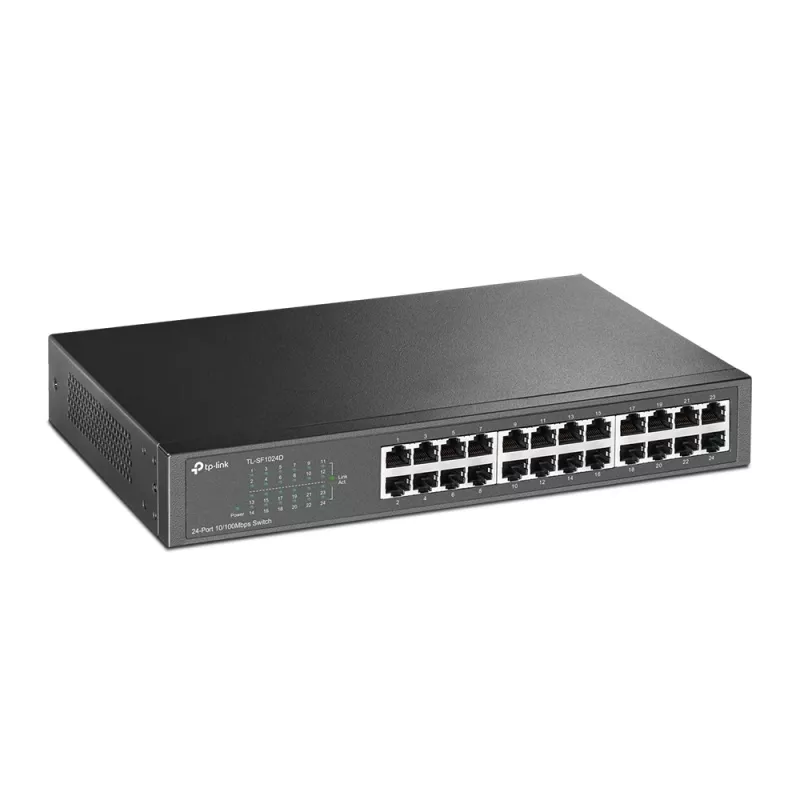 TP-Link TL-SF1024D Δικτυακός διακόπτης Unmanaged Fast Ethernet (10/100) Γκρι