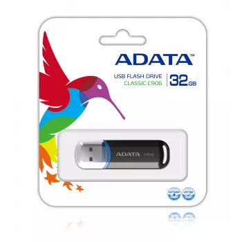 ADATA 32GB C906 USB-Flash-Laufwerk USB Type-A 2.0 Μαύρο