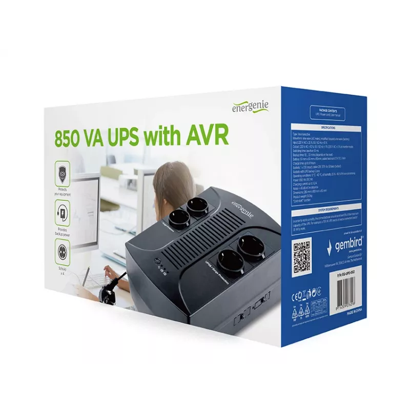 GEMBIRD UPS 850VA με AVR
