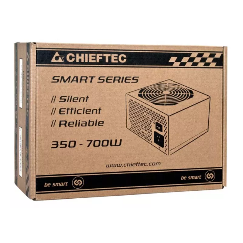 Chieftec Smart GPS-500A8 τροφοδοτικό 500 W 20+4 pin ATX ATX μαύρο