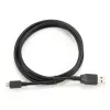 GEMBIRD αμφίδρομο καλώδιο USB 2.0 AM σε Micro-USB, 1m - μαύρο