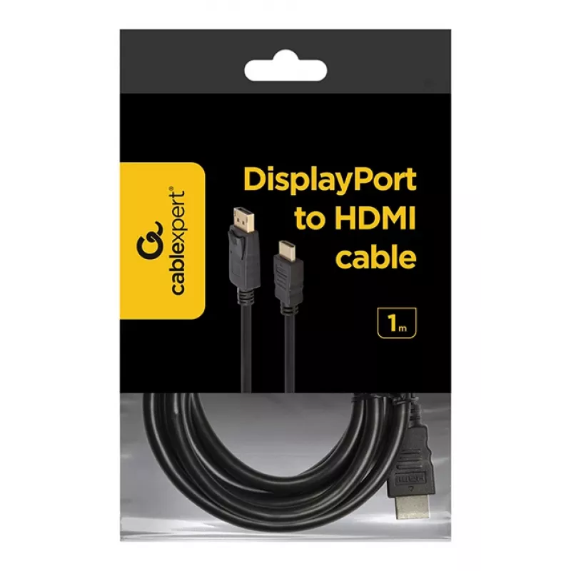 GEMBIRD Καλώδιο DisplayPort σε HDMI 1m