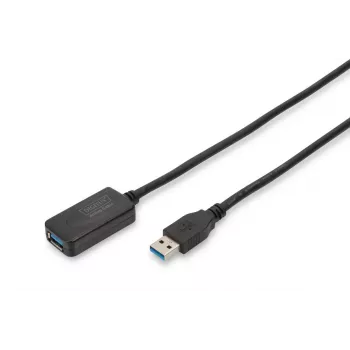 DIGITUS Καλώδιο επαναλήπτη USB 3.0 USB A Male / A Female 5m (da-73104)