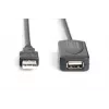 DIGITUS Καλώδιο επαναλήπτη USB 2.0 USB A male / A female 20m (DA-73102)