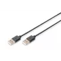 DIGITUS Καλώδιο Σύνδεσης USB A 1m Συμβατό με USB 2.0
