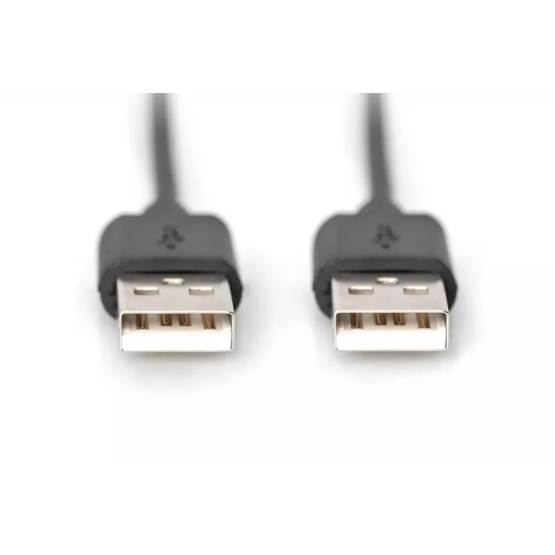 DIGITUS Καλώδιο Σύνδεσης USB A 1m Συμβατό με USB 2.0