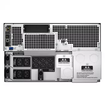 APC Smart-UPS On-Line SRT10KRMXLI - 10kW/VA, 6x C13 + 4x C19 + Hardwire Έξοδος 1 Φάσης, Τοποθέτηση σε Rack, Ενσωματωμένο NMC
