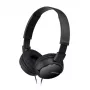Sony MDR-ZX110, Ενσύρματα, 12 - 22000 Hz, Μουσική, 120 g, Ακουστικά, Μαύρο