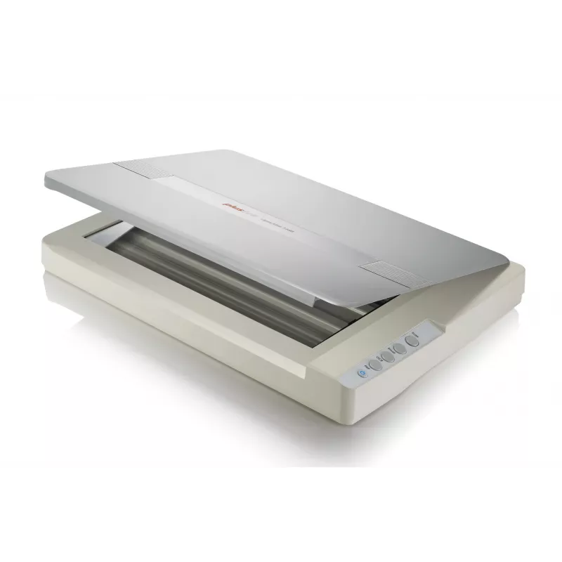 Plustek OpticSlim 1180 Επίπεδος σαρωτής 1200 x 1200 DPI A3 Ασημί, Λευκό