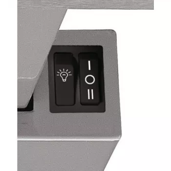 Whirlpool AKR 5390/1 IX τηλεσκοπικός εντοιχιζόμενος απορροφητήρας, 59,9 cm, 271 m³/h, ανοξείδωτο ατσάλι