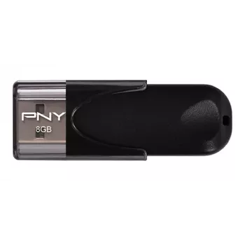PNY Attache 4 2.0 - 8GB USB Stick - USB 2.0 - Εγγραφή 8 MB/s Ανάγνωση 25 MB/s