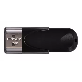 USB flash drive PNY 16GB USB Type-A Attaché 4 2.0 Μαύρο