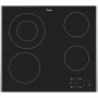 Whirlpool AKT 8130 BA Μαύρη Εντοιχιζόμενη Κεραμική Εστία 4 Ζωνών