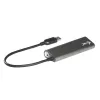 USB Hub i-tec Metal Superspeed USB 3.0 4-Port Hub 5000 Mbit/s Γκρι