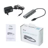 USB Hub i-tec Metal Superspeed USB 3.0 4-Port Hub 5000 Mbit/s Γκρι