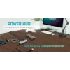 USB Hub i-tec Metal Superspeed USB 3.0 4-Port Hub 5000 Mbit/s Γκρι
