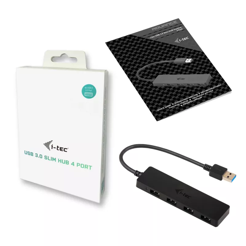 USB Hub i-tec Advance USB 3.0 λεπτό Παθητικό HUB 4 Θυρών