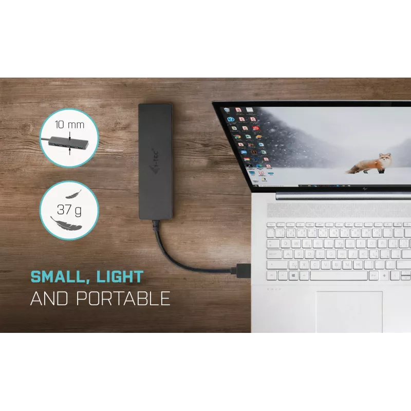 USB Hub i-tec Advance USB 3.0 λεπτό Παθητικό HUB 4 Θυρών