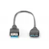 DIGITUS Καλώδιο USB 3.0 USB A - Micro USB B (ak-300117-003-s)
