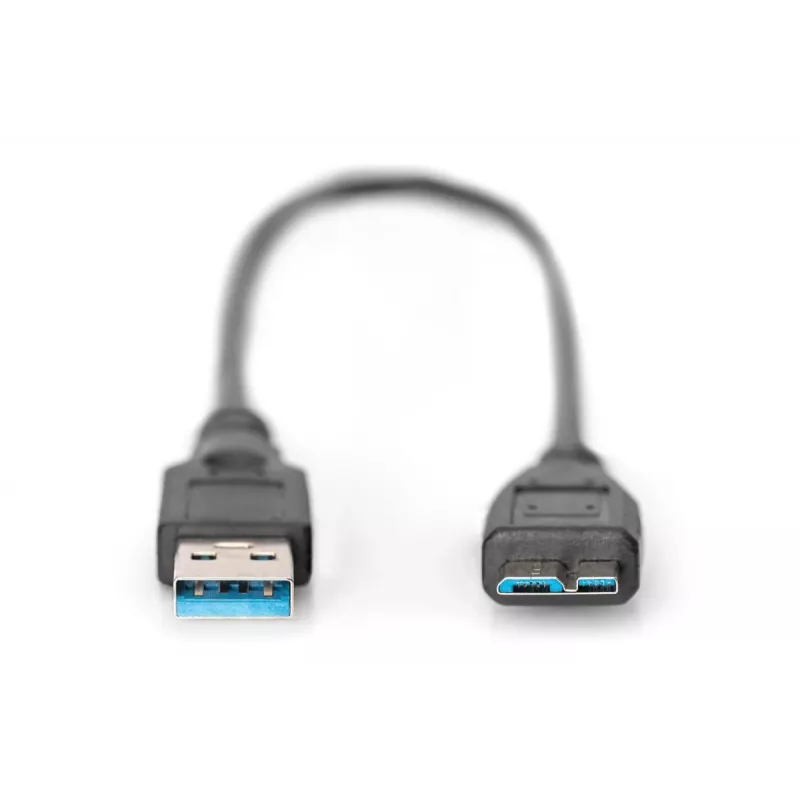DIGITUS Καλώδιο USB 3.0 USB A - Micro USB B (ak-300117-003-s)