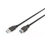 DIGITUS Καλώδιο επέκτασης USB 3.0 Type-A αρσενικό/θηλυκό 3,0 m (ak-300203-030-s)