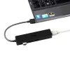 i-tec Advance USB 3.0 λεπτό HUB 3 Θυρών Προσαρμογέας Gigabit Ethernet Μαύρο
