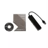 i-tec Advance USB 3.0 λεπτό HUB 3 Θυρών Προσαρμογέας Gigabit Ethernet Μαύρο