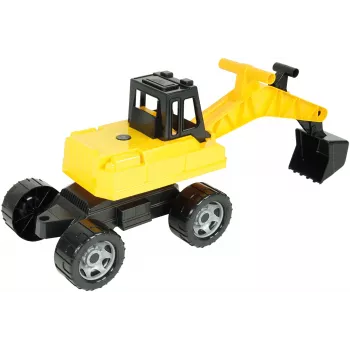 Lena GIGA TRUCKS Excavator, Εκσκαφέας, 3 ετών+, πλαστικό, μαύρο, κίτρινο