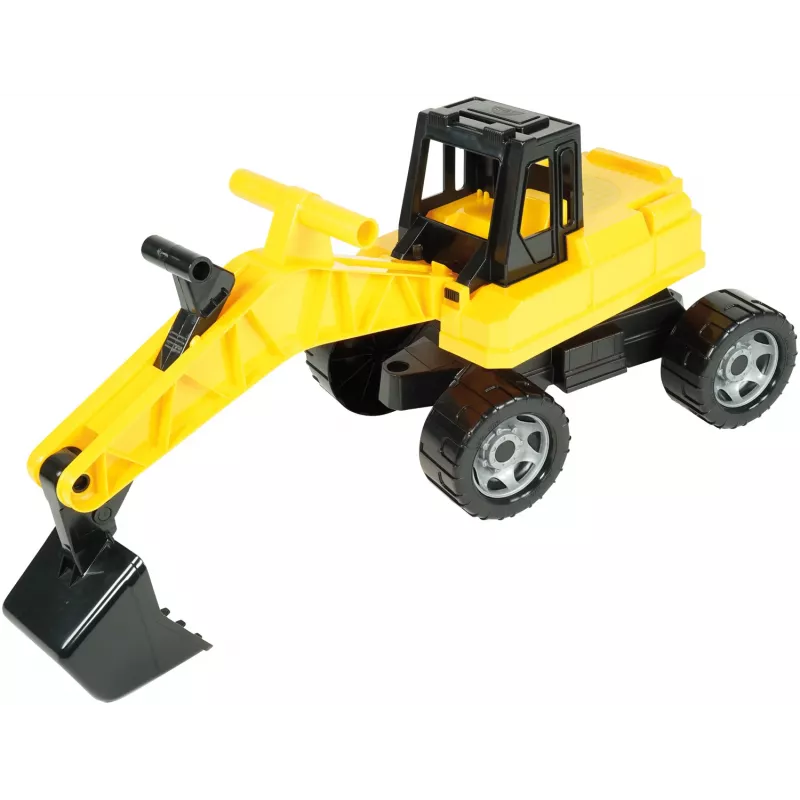 Lena GIGA TRUCKS Excavator, Εκσκαφέας, 3 ετών+, πλαστικό, μαύρο, κίτρινο