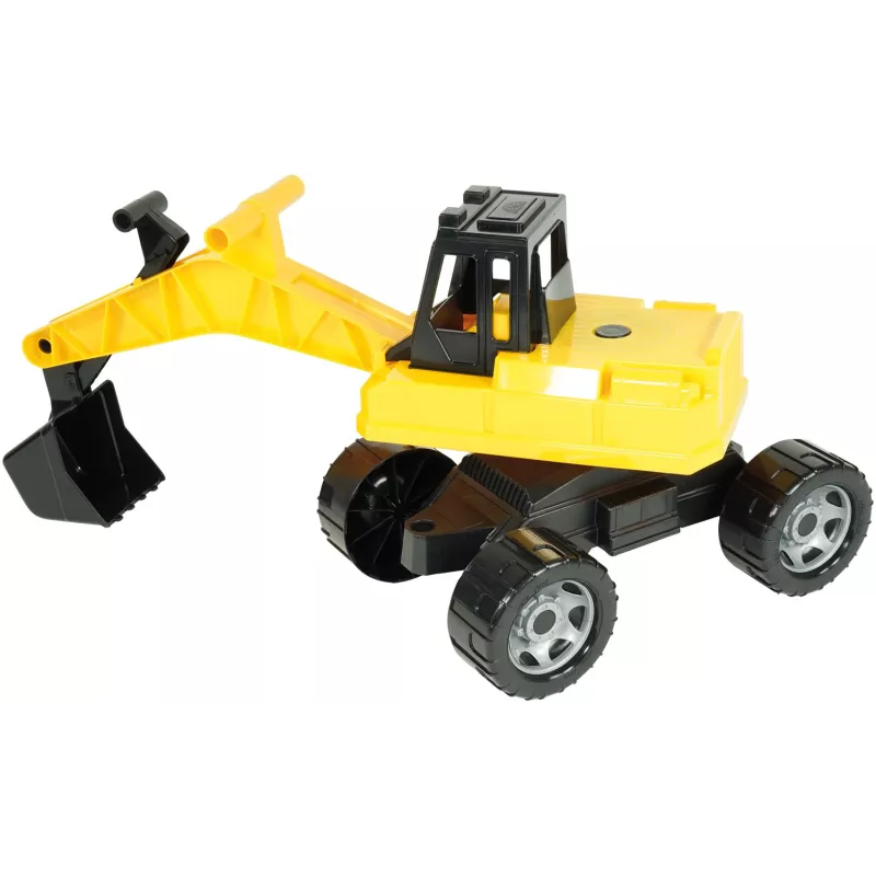 Lena GIGA TRUCKS Excavator, Εκσκαφέας, 3 ετών+, πλαστικό, μαύρο, κίτρινο