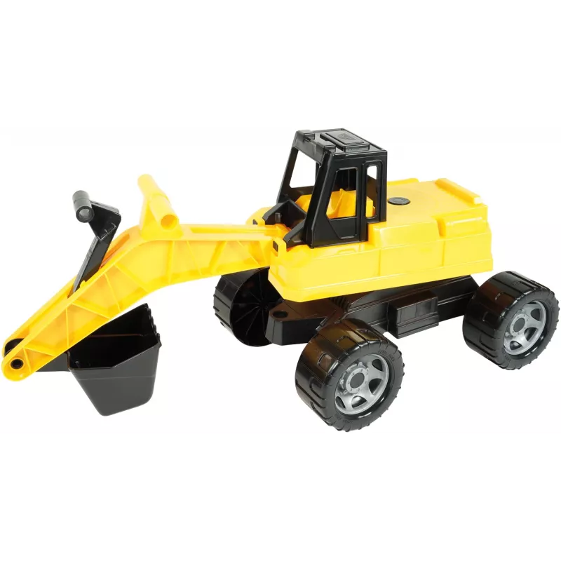 Lena GIGA TRUCKS Excavator, Εκσκαφέας, 3 ετών+, πλαστικό, μαύρο, κίτρινο