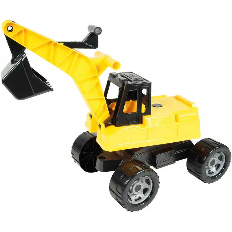 Lena GIGA TRUCKS Excavator, Εκσκαφέας, 3 ετών+, πλαστικό, μαύρο, κίτρινο