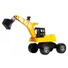 LENA GIGA TRUCKS 02047 Εκσκαφέας μαύρο-κίτρινο