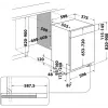 Whirlpool WBC3C26B Ημιεντοιχισμένο 14 σερβίτσια
