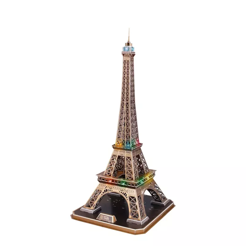 3D Puzzle CubicFun Πύργος του Άιφελ LED
