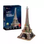 3D Puzzle CubicFun Πύργος του Άιφελ LED